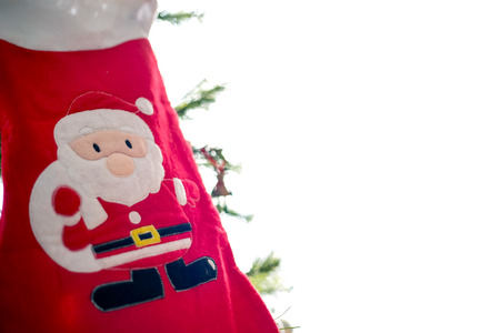 Christmas tree and Christmas decorationsの写真素材
