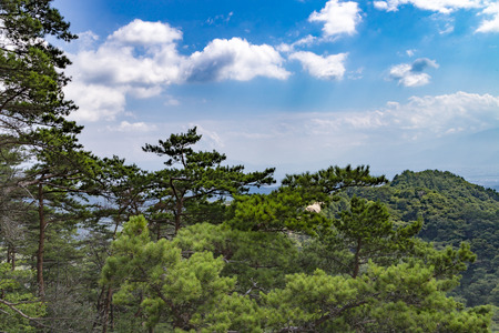 blue mountainsの写真素材