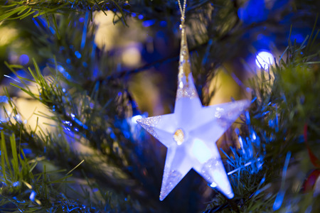 Christmas illuminationの写真素材