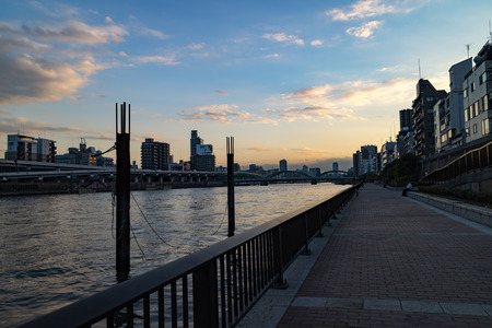 sumida ward city hall, asahi beer tower, asahi beerのeditorial素材