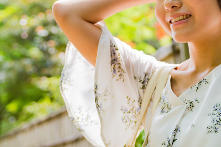Young Japanese women ? Body partsの写真素材