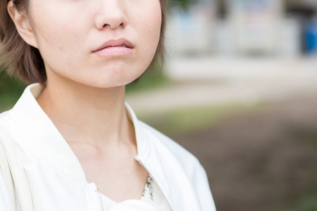 Young Japanese womenの写真素材