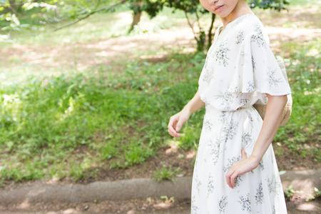 Young Japanese women ? Body partsの写真素材