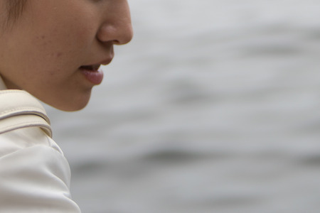 Young Japanese women ? Body partsの写真素材