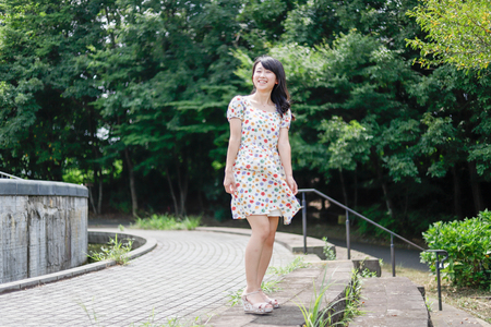 Young Japanese womenの写真素材