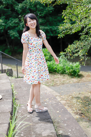 Young Japanese womenの写真素材