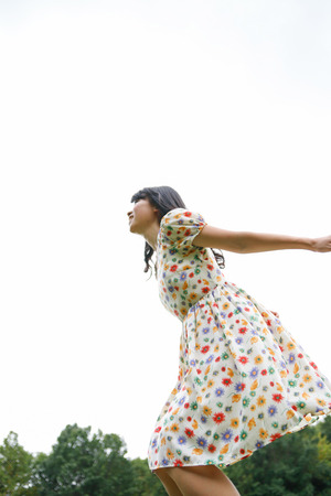 person female Japaneseの写真素材