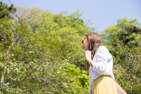 beautiful Japanese a girlの写真素材