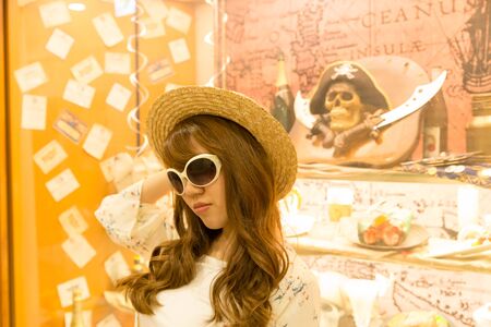 Berry cute Japanese young woman.の写真素材