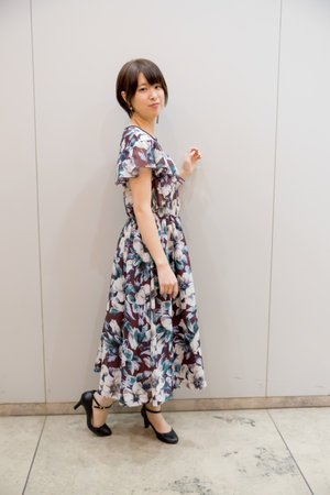 woman with a cute smileの写真素材