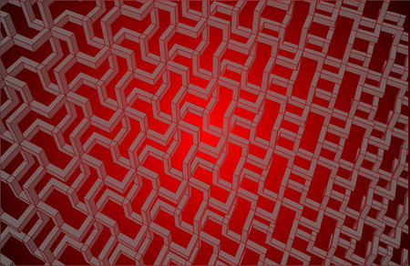 Abstract background. Red. Construction pattern Modern brightのイラスト素材