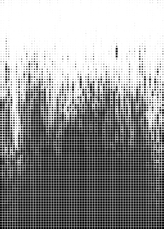 Halftone pattern vector. Cover A4 format, template for poster, brochureのイラスト素材