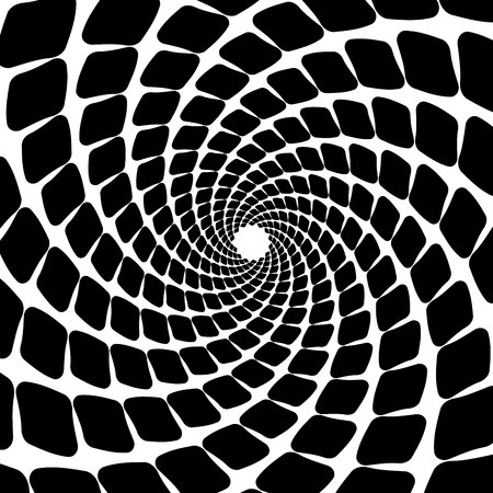 Spiral abstract patternのイラスト素材