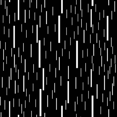 Seamless background. Black white background, random abstract Line, strip, stripes pattern. EPS 10.