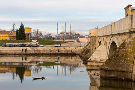 Panoramic view of the old city of Istanbul, Turkeyの写真素材