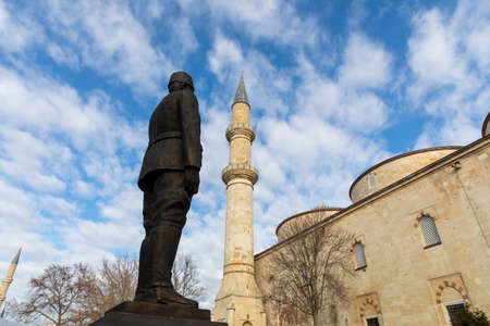 Monument to the famous Ottoman Sultan Suleiman the Magnificent.