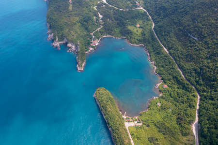 Beautiful landscape ofGideros Bay - Cide, Kastamonu, Turkey