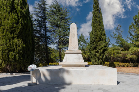 Monument to the soldiers of the Second World War in the park of the city of Sevastopol, Crimeaの写真素材