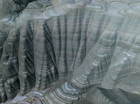 Rock formation in the cave, Thailand. Close up of natural stone.の写真素材