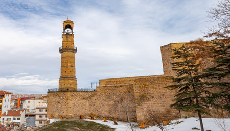 Clock Tower in Nigde City of Turkeyのeditorial素材