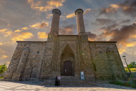 The Sultanahmet Mosque in Istanbul, Turkeyの写真素材