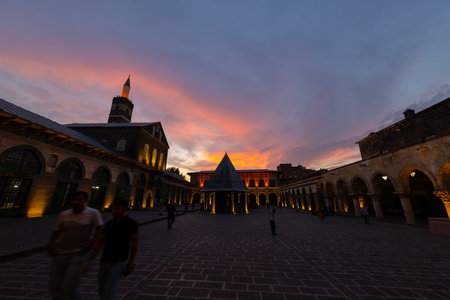 The Sultanahmet Mosque in Istanbul, Turkeyの写真素材