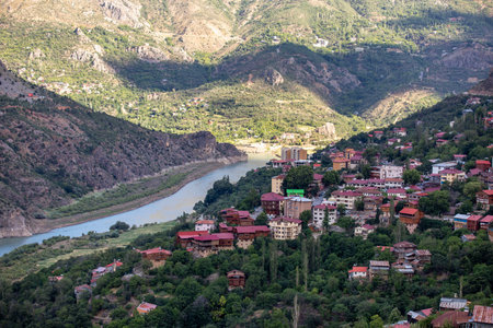 Panoramic view of the city of Tbilisi, Georgia