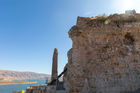 Ruins of the ancient city of Persepolis, Iran.の写真素材