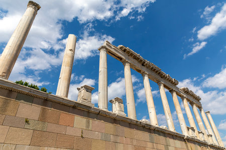 Temple of Hephaestus in Athens, Attica, Greeceの写真素材