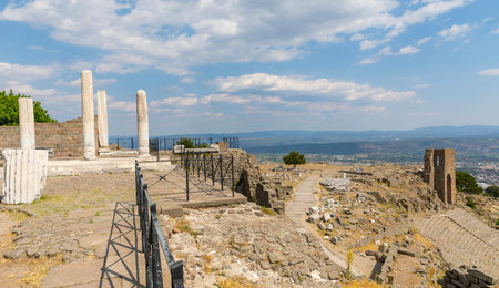Ruins of the ancient Greek city of Ephesus, Turkey