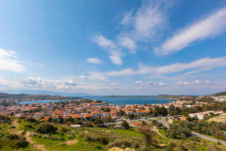 Panoramic view of Zadar, Dalmatia, Croatiaの写真素材