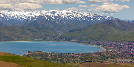 View of Lake Tekapo, South Island, Canterbury, New Zealand
