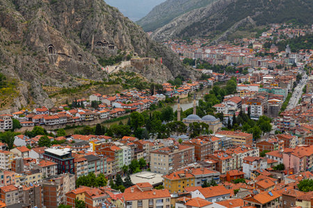 Panoramic view of Old Town of Tbilisi, Republic of Georgia