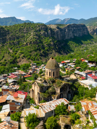 View of the Church of St. John the Baptist in Tbilisi, Georgia
