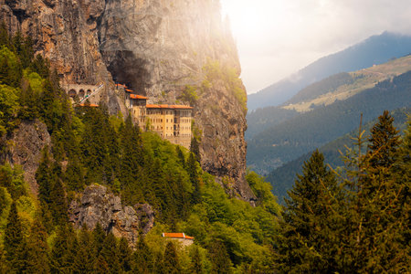 Sumela Monastery, a Greek Orthodox wonder located in Turkey's picturesque Pontic Mountains