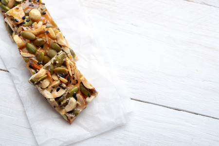 Homemade Florentine, traditional almond cookies.の写真素材