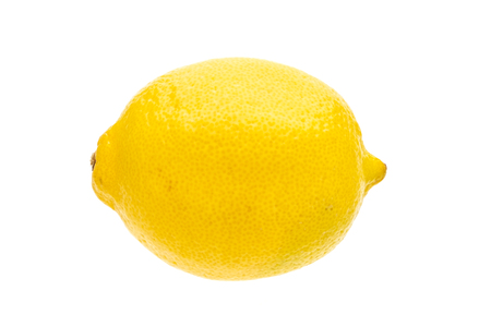 Lemon isolated on whiteの写真素材