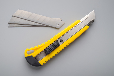 Yellow pen knife