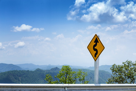 Traffic Signs with the skyの写真素材