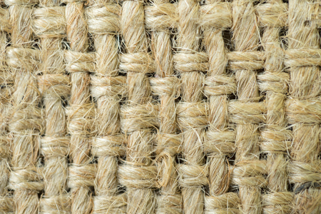 Closeup old sackcloth texture material for your background
