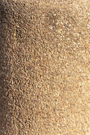 A close up view of a outdoor concert dustbinの写真素材