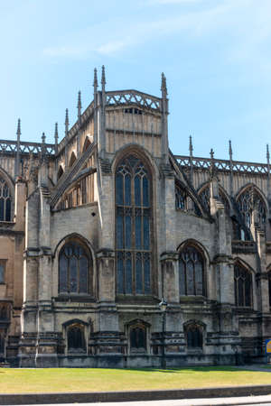 Bristol-May-2020-England-St Mary Redcliffe church in Englandのeditorial素材