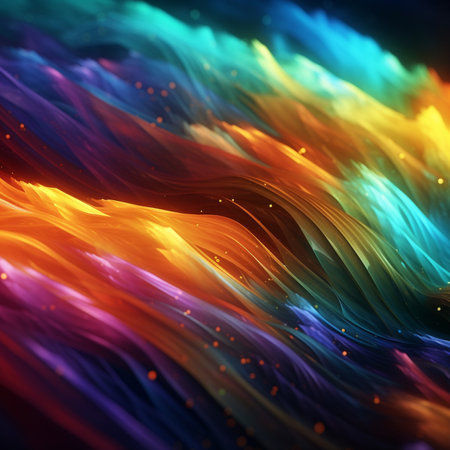 Bright abstract art workの素材