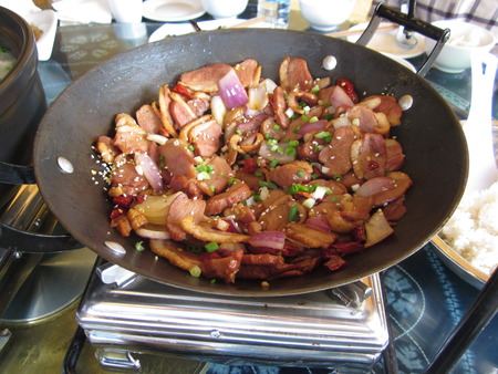 Duck fried shallots.の写真素材