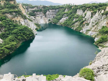 Scenery of Grand Canyon Kiri at Chonburi province in Thailand.の写真素材
