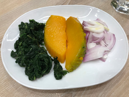 Ingredients for a healthy vegan diet.の写真素材