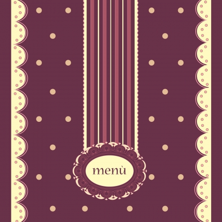 restaurant menu backgroundのイラスト素材
