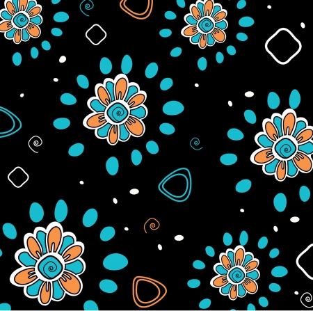 cute vintage backgroundのイラスト素材