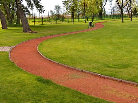 Curly Pathwayの写真素材