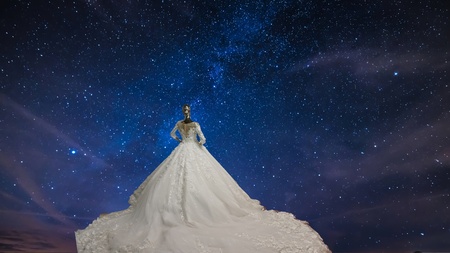 Wedding Dress for Designs and templatesの写真素材